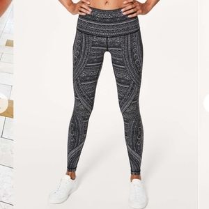 Lululemon Wunder Under High Rise Entwined 8